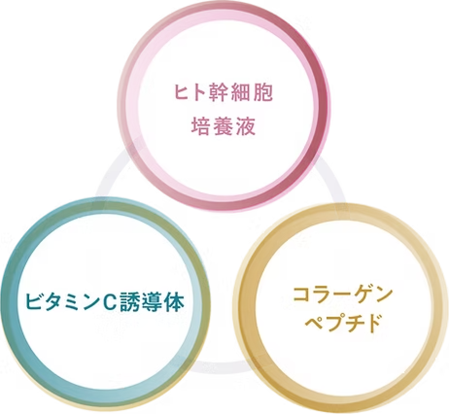 コスメシューティカルとして、科学的根拠に基づき効果が検証されたスキンケア製品。